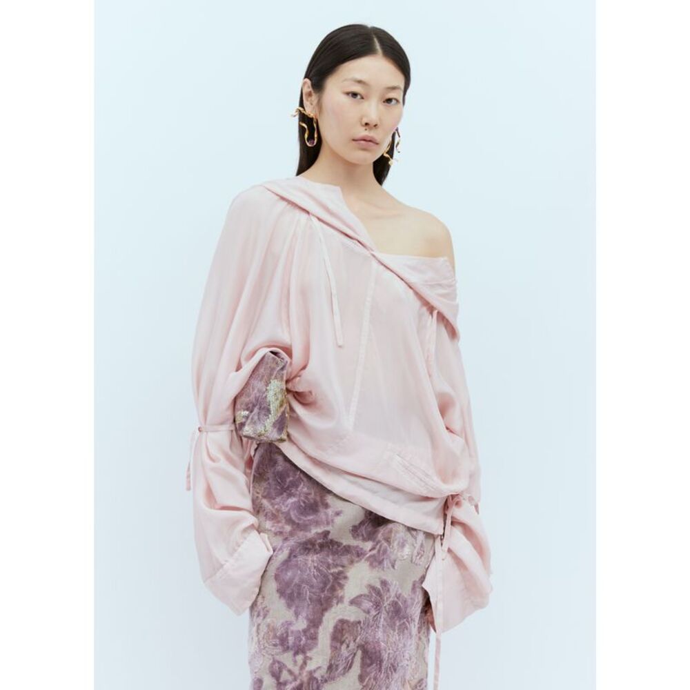 Dries Van Noten Women Curly Earrings - Picture 3 of 4